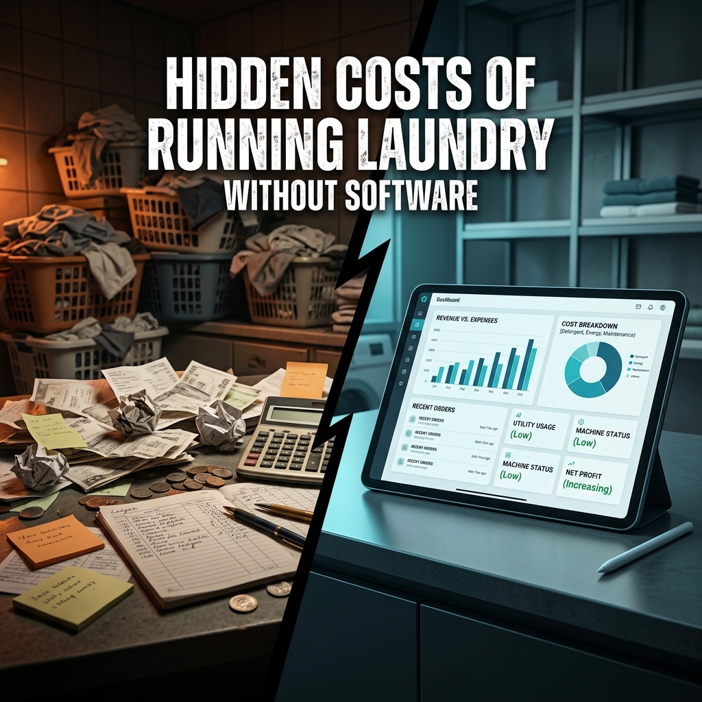 5 Hidden Costs of Running a Laundry & Dry Cleaning Business Without Software