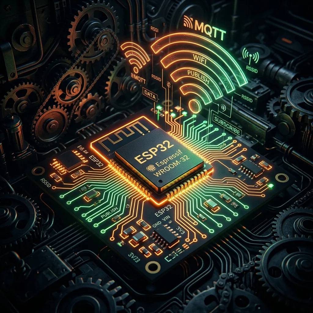 Industrial IoT Automation: Driving Efficiency with MQTT Protocol and ESP32 Controllers
