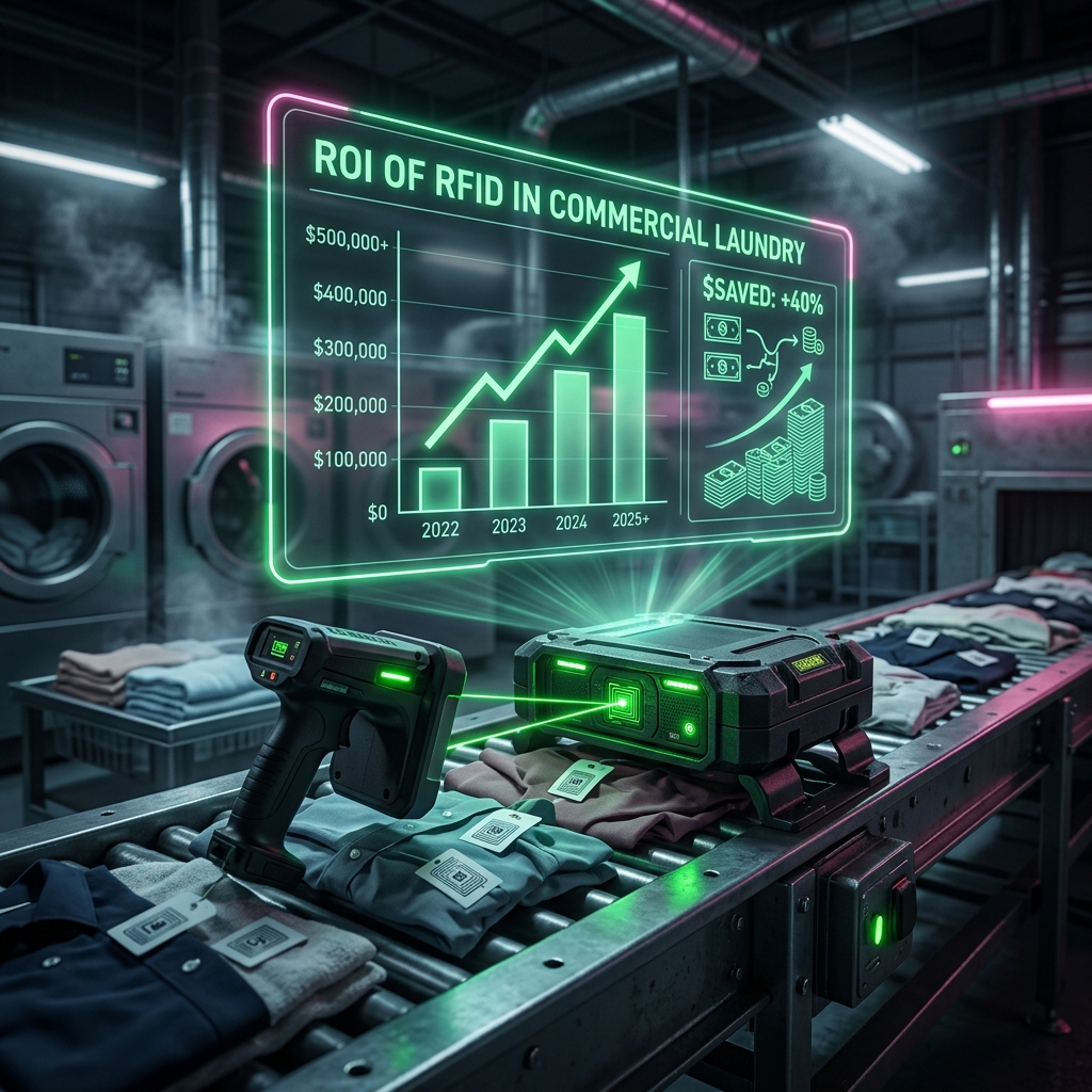 The Real ROI of RFID in Commercial Laundry Operations: Math & Case Studies