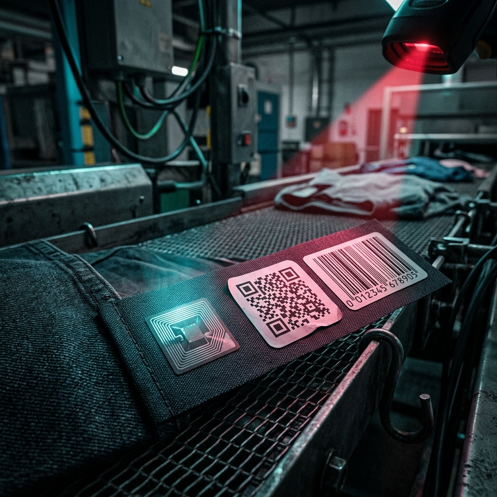 RFID vs QR vs Barcode: Which Garment Tracking System is Right for Your Laundry Business?