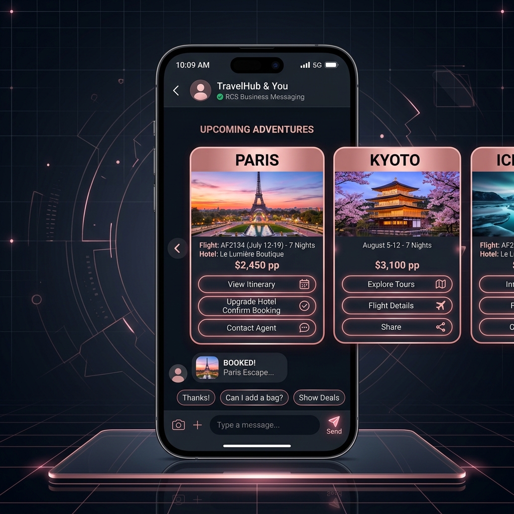 RCS Rich Cards Showcase